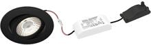 Brumberg LED Einbaustrahler, 230V, 8 Watt, 3000K, strukturschwarz (39263183)