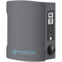 Walther Werke Wallbox smartEVO duo con+ M&E, 2 Ladedose max 22kW (98603214E)
