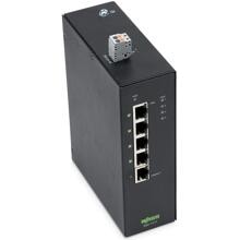 Wago 852-1411 Industrial-Eco-Switch, 5 Ports, 1000Base-T, IP30