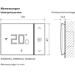 bticino Smarther with Netatmo XM8002 Unterputz-Thermostat mit integrierter WLAN-Schnittstelle, Sand