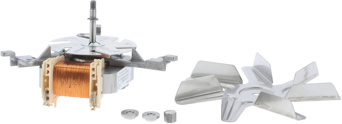 Bosch Siemens 00491685 Gebläsemotor, MIT LUeFTERRAD UND HUTMUTTER