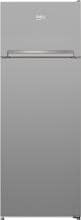Beko RDSA240K40SN Stand Kühl-Gefrierkombination, 54 cm breit, 223 L, LED Illumination, silber