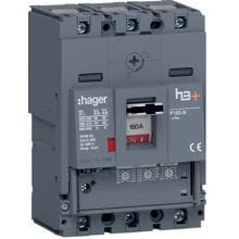 Hager HNS160GC Leistungsschalter h3+ P160 LSnI 3P3D 160A 40kA CTC
