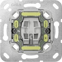 Gira 384200 Wippschalter-Einsatz ohne Befestigungskrallen, 2-polig, 10AX, 250V
