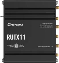 Teltonika RUTX11 WLAN Router, 4G LTE CAT 6, DUAL-SIM mit Auto-Failover, Backup-WAN, Bluetooth (RUTX11000000)