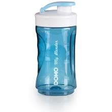 DOMO DO481BL-BK Trinkflasche, 300 ml, blau
