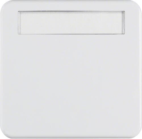 Berker 162909 Wippe mit Beschriftungsfeld, wg Up IP44, polarweiß glänzend