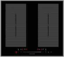 Wolkenstein WIF60-2FZF Induktionskochfeld, 60 cm breit, Touch/Slider, 4 Kochfelder, 9 Heizstufen, Timer, Kindersicherung, schwarz