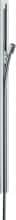 hansgrohe Unica Duschstange Raindance 90 cm mit Isiflex Duschschlauch 160 cm, Aluminium, Chrom, (27636000)