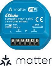 Eltako EUD62NPN-IPM/110-240V Universal-Dimmaktor (30062007)