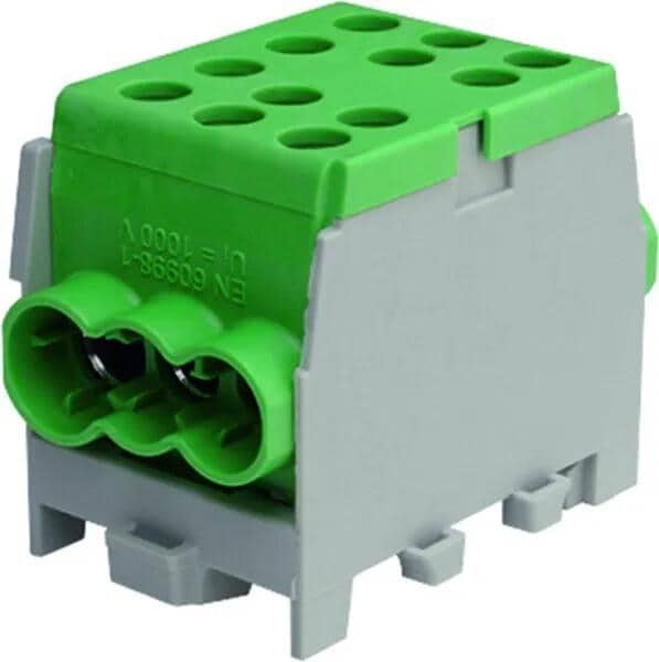 Pollmann HLAK 25-1/6 M2 Hauptleitungsabzweigklemme, grün (2080175)