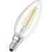 LEDVANCE LED CLASSIC B DIM P 4.8W 827 FIL CL E14, 470lm, warmweiß (4099854067532)