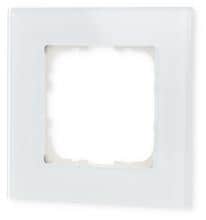 MDT BE-GTR1W.01 Glasrahmen 1 fach, weiß
