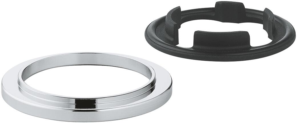 GROHE Grundplatte für Einloch-Waschtisch-/Bidetbatterien, chrom (48052000)