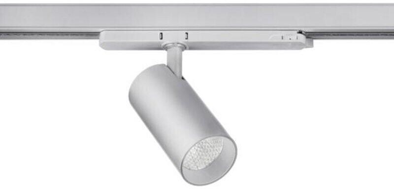 Brumberg TRAXX MICRO LED-Schienenstrahler 230 V AC, 50Hz, 11W, 1365lm, 30°, 3.500K, CRI > 90, rund, dreh- und schwenkbar, dreh- und schwenkbar, DALI d