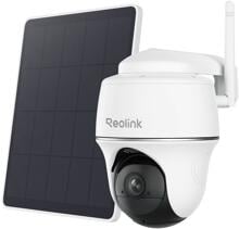 Reolink Argus Series B420 Überwachungskamera inkl. Solar Panel Lite, akkubetrieben, 2K/3MP, schwenk-/neigbar, Personenerkennung, IP65 weiß (2036)