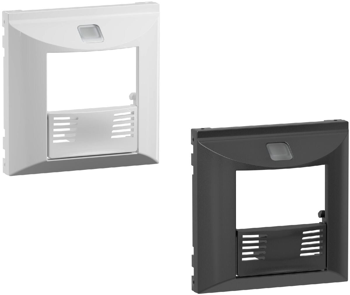 LEGRAND SEANO Abdeckung Für Bewegungsmelder - Schwarz Lackiert Mit Handbetätigung