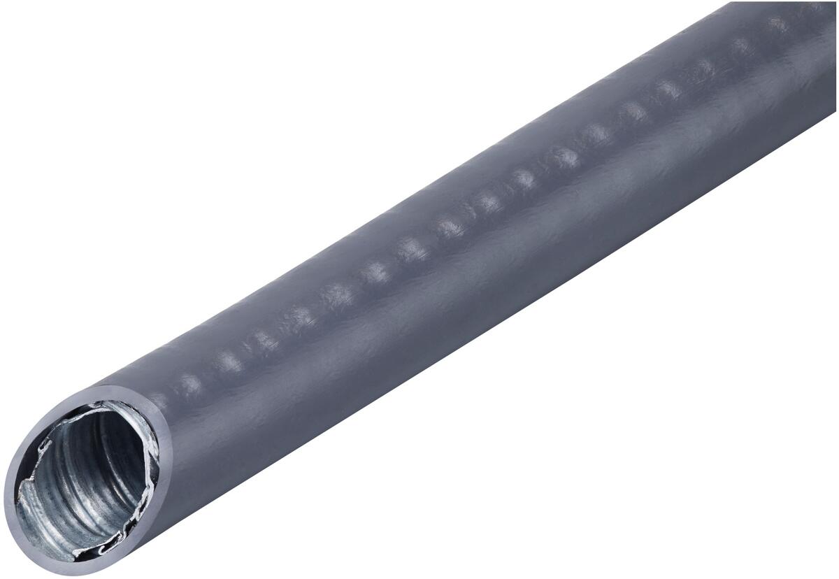 Fränkische MC-DMC-221-PVC.30 Metallschutzschlauch, 27mm, 20,5mm, grau (4870922110), 30m