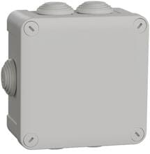 Schneider Electric Mureva BOX Abzweigdose, 7 Tüllen Ø25, 105x105x55mm (ENN05005) 5 Stück