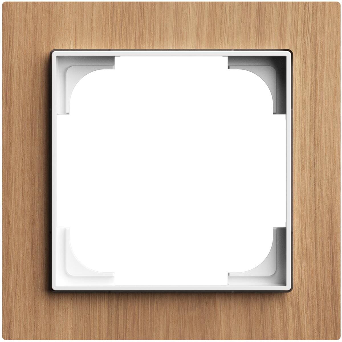 Busch-Jaeger 1721-4083 Abdeckrahmen, art linear, 1-fach, Holz Eiche (2CKA001754A4887)