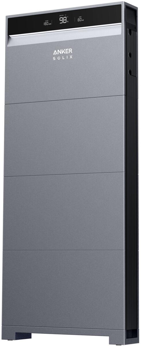 Anker SOLIX X1-1015-Set Speichersystem Set, enthält 10kW Wechselrichter (1*X1-H10K-T) und 15kWh Speicher-Module (3*X1-B5-H)