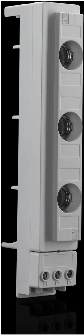 Rittal SV 3418.040 Reitersicherungselement, D02-E18, 63 A, 400 V, 3-polig