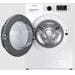 Samsung WD91TA049BE/EG 6kg/9kg Stand Waschtrockner, 60 cm breit, 1400U/Min, SchaumAktiv-Technologie, Sensorische Mengenautomatik, Hygiene-Dampfprogramm, weiß
