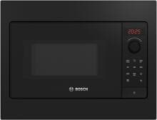 Bosch BFL523MB4 Serie 2 Einbau Mikrowelle, 800 W, 20 L, AutoPilot 7, Reinigungsunterstützung, QuickStart, Schwarz