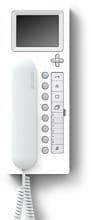 Siedle AHT870-0WH/W Access Haustelefon, weiß-hochglanz/weiß (200044457-00)