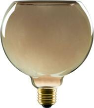 SLV LED Floating Globe 150 Leuchtmittel, smokey black, E27, PHASE, 6W, 260lm, 1900K, rauchgrau (1008163)