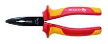 Högert HT1P919 Spitzzange, gewinkelt, 160mm, 1000V, VDE, 2-K Griff (HT1P919)