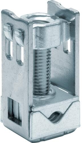 Hager KS18A Sammelschienenklemme, 50-185mm² bei 12x5mm /25mm²- 120mm² bei 12x10mm, für CU-Leitungen