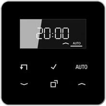 Jung CD1750DSW Timer Standard mit Display, schwarz