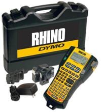 Dymo Etikettiergerät Rhino 5200, 6/9/12/19 mm, im Kofferset, schwarz orange (S0841400)