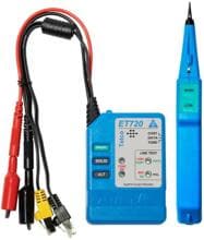 Gossen D170C KE701 Telco-Leitungssucher Kit mit Easytest720, Probe410, Klemm., Tasche (7012169)