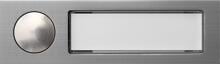 Lippert AV3-E Kombitaster, EV1 Alu mit Namensschild, Rahmen eckig, silber (409.02.01)