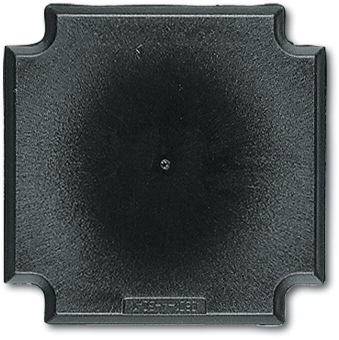 Busch-Jaeger 1710 Sockel Für Blindzentralscheibe, Alu Druckguss (2CKA001764A0224)