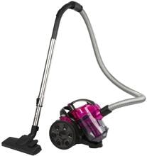 Proficare PC-BS 3134 Bodenstaubsauger, 700 W, HEPA-Filter, beutellos, anthrazit-pink