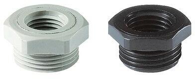 Jacob M25M16 PA Reduktion, M25/M16 x 1,5 mm, lichtgrau