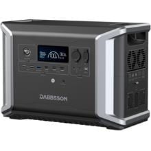 Dabbsson DBS2300 Home Backup Power Station, 2200W, 2330Wh, Schwarz
