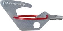 Runpotec Gleithaken mit Kippfunktion, Edelstahl (30239)