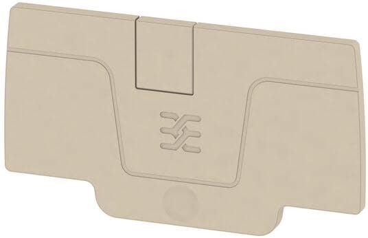 Weidmüller AEP 2C 4 Abschlussplatten für A2C-Reihe, beige (2051680000)