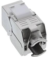 InLine Keystone RJ45 Buchse, SNAP-In, Cat.8.1, schmale Ausführung (76202O)