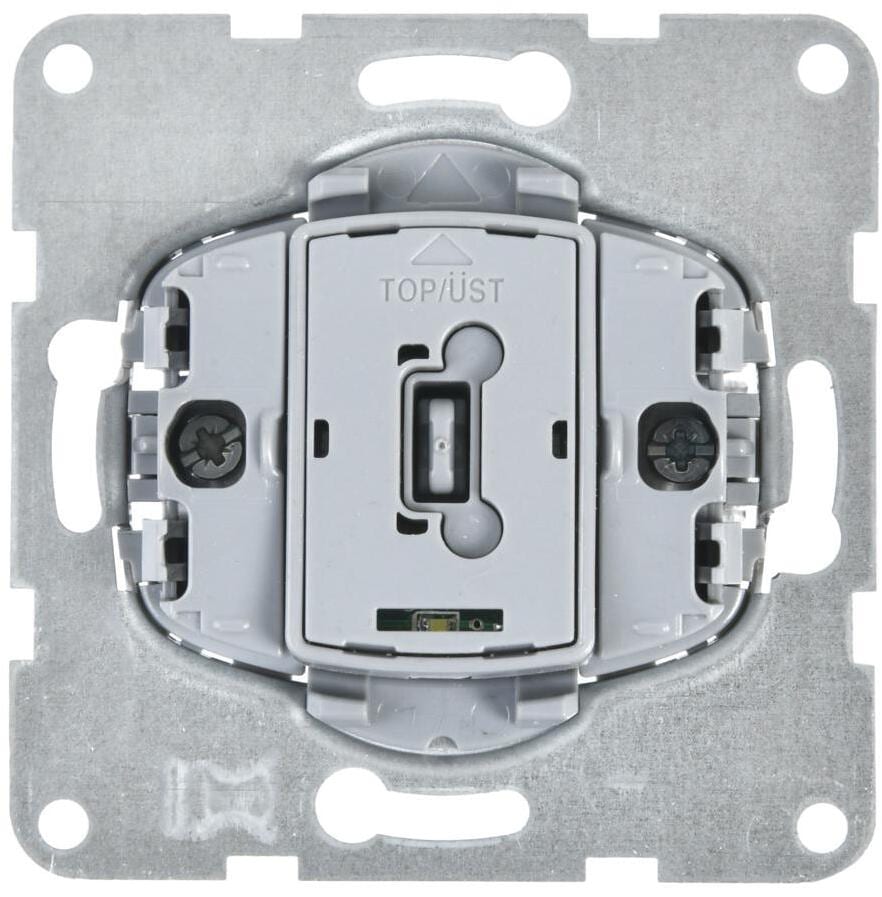 MODUL-PLUS Kreuz-Schalter, Silber, 250V~/16A, UP