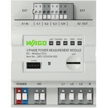 Wago 2857-570/024-000 3-Phasen-Leistungsmessumformer, 3x277/480V/RC, Modbus RTU, 24VDC