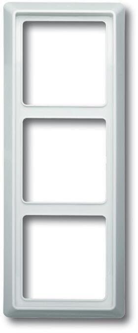 Busch-Jaeger 2103-34 Abdeckrahmen 3-fach Rahmen, Alpinweiß, Allwetter 44 (2CKA001730A0217)