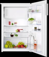 AEG OSF5O881EE Einbaukühlschrank, Nischenhöhe 88 cm, 124 L , Festtürtechnik, OptiSpace, Integrierte elektrische Steuerung, LED-Beleuchtung, weiß