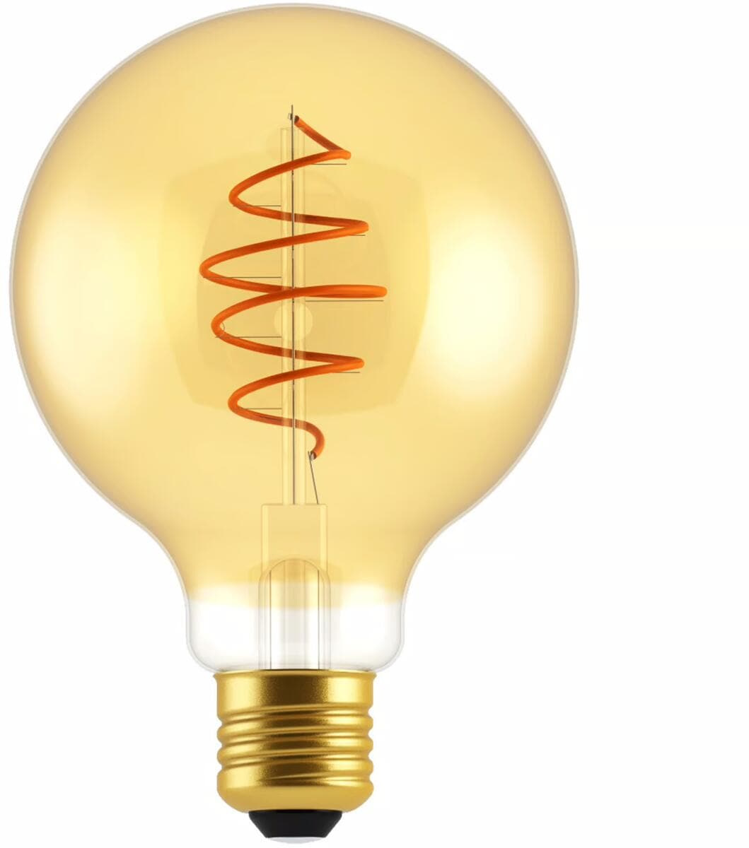 Nordlux Deco E27 G95 Spiral Dim, 4,9W, 400lm, 2200K, goldfarben ...