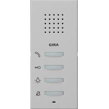 Gira 1250015 Wohnungsstation Aufputz, System 55, grau matt