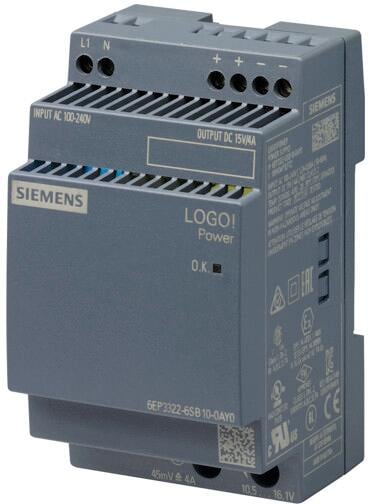 Siemens 6EP3322-6SB10-0AY0 LOGO!POWER 15V / 4A
